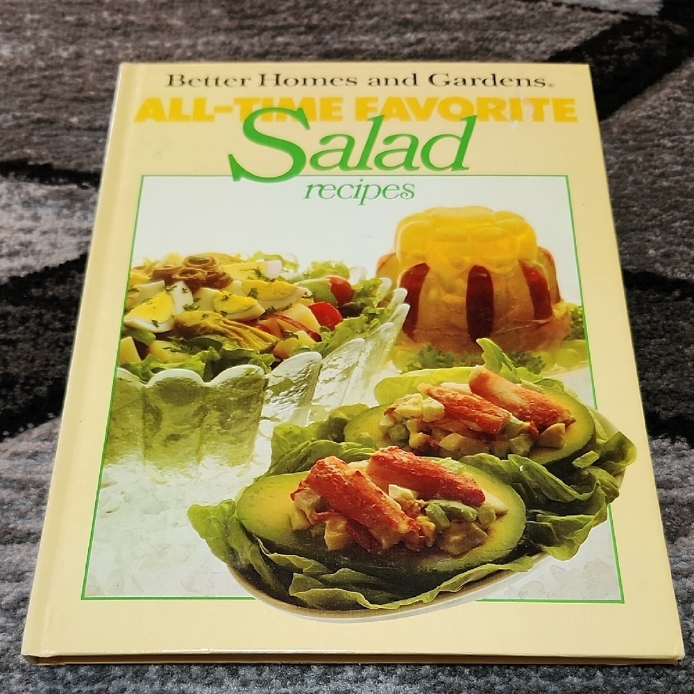 1978 ALL TIME FAVORITE SALAD RECIPES BETTER HOME AND GARDENS HARDCOVER
